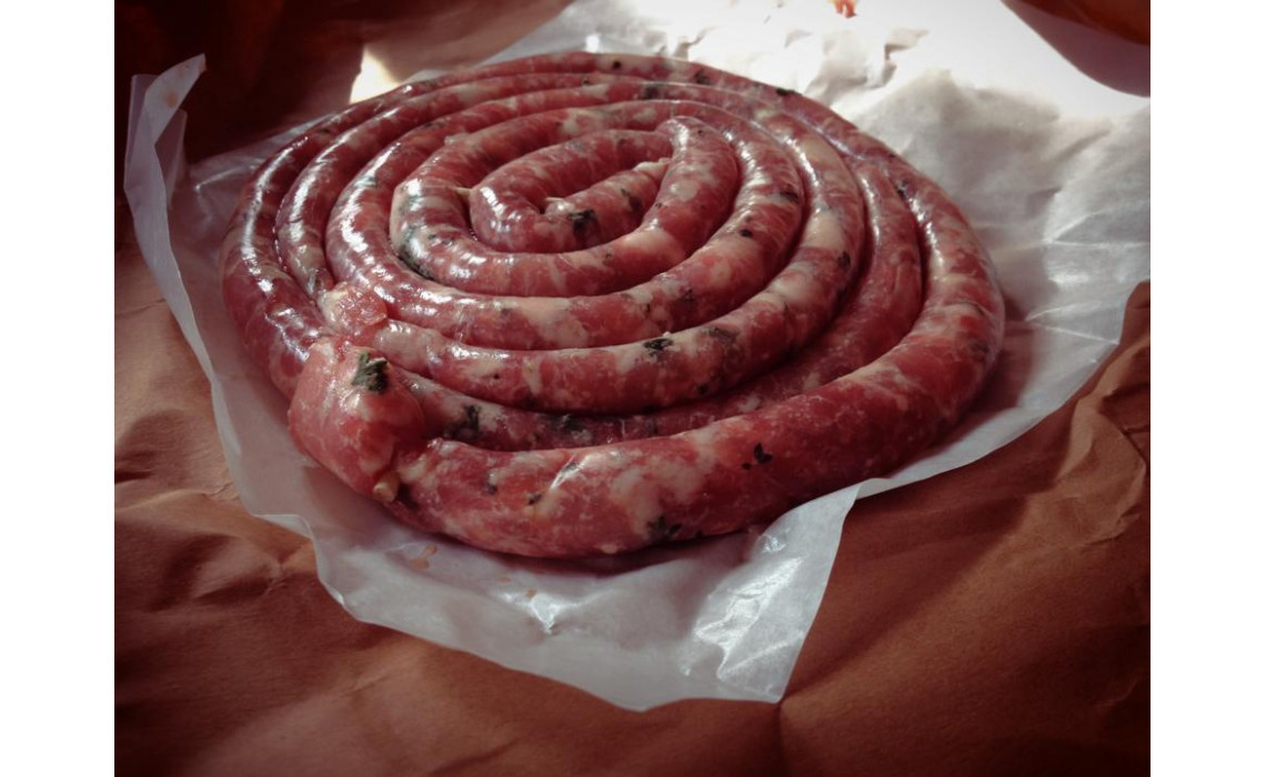 Рецепт Итальянская колбаса с проволоне и петрушкой